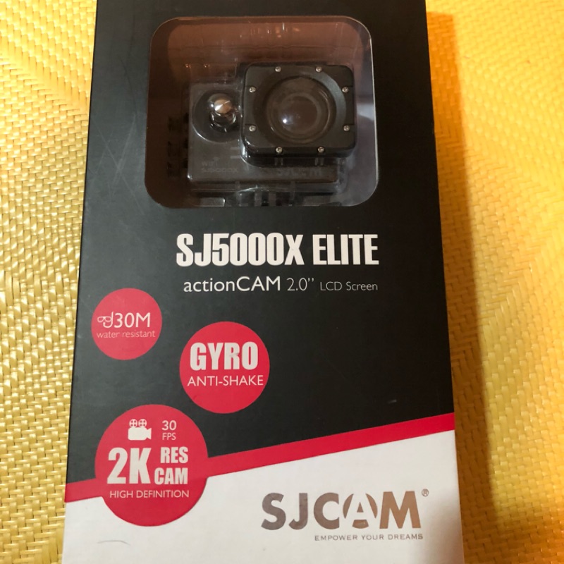 Sjcam SJ5000X ELITE 4K運動攝影機+Capture P.O.V.小型相機快夾系統