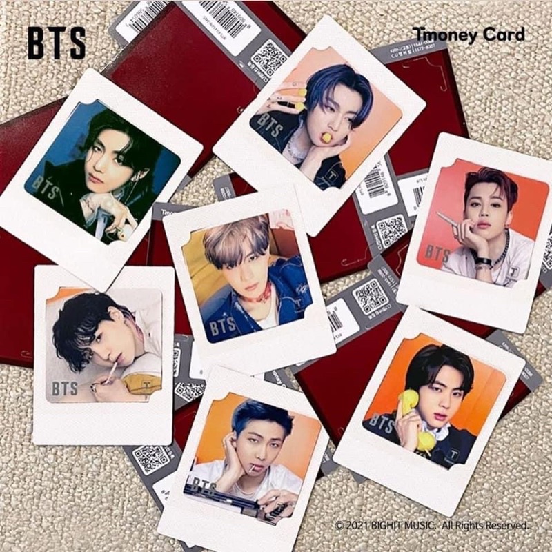 《BTS防彈》韓國T money卡（玧其）