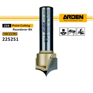 Arden 225251 尖嘴雕刻刀 R9.525x19.05x15.88x12mmSH