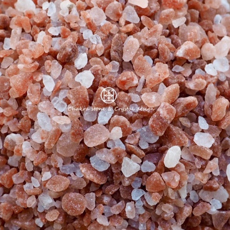 -KR ORE研鉐- 喜馬拉雅玫瑰鹽 大顆粒 三色鹽晶 淨化 能量沐浴鹽
