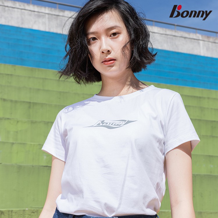 【Bonny】波力女裝純棉白短袖T恤-不透光