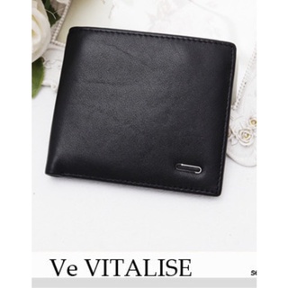 👗Ve VITALISE 米特麗絲 男皮夾⚡️ 進口休閒短夾(黑色) ❤️原NT$2980