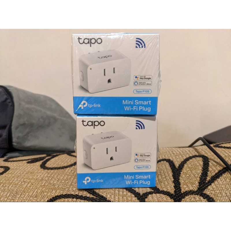 TP-Link Tapo P105 WiFi 無線 迷你插座 智能插座 APP控制開關(支援Google音箱)