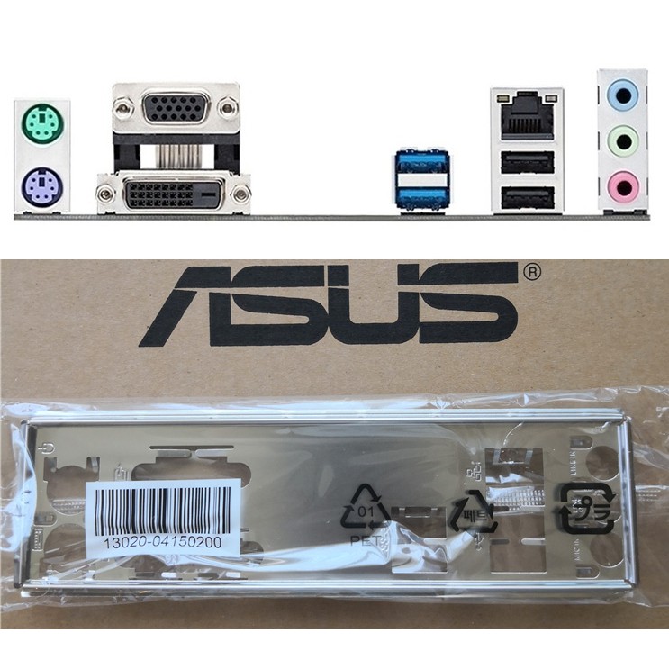 ASUS 華碩 H310M-K、H310M-K R2.0、H310M K 全新原裝 後檔板 後檔片