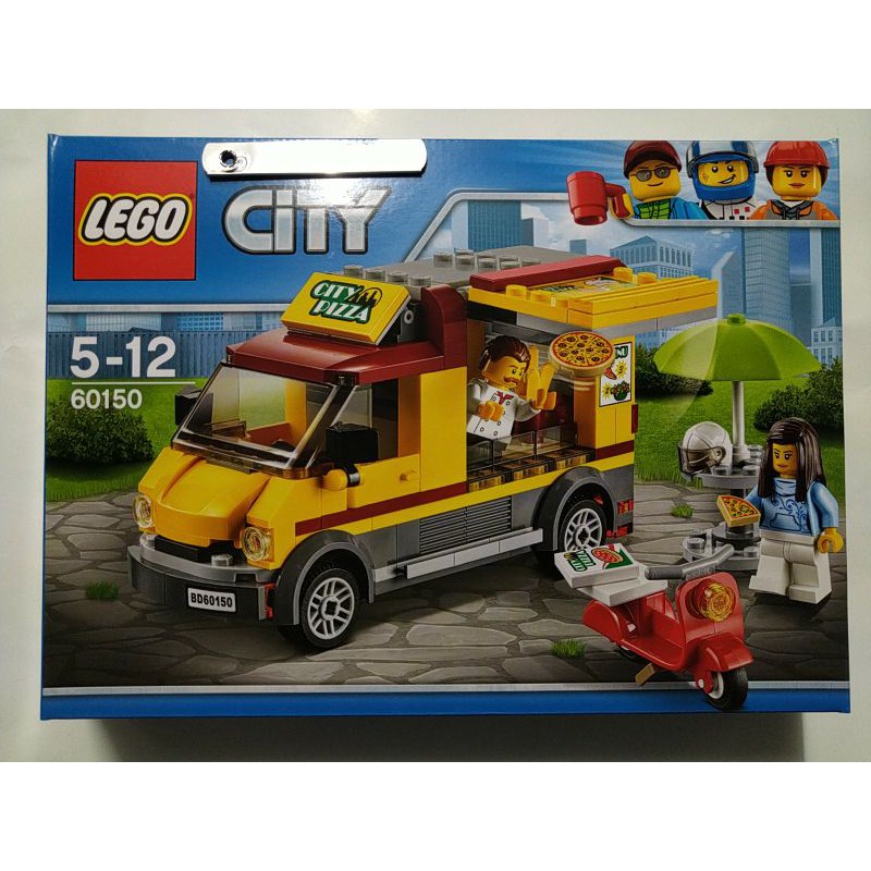全新未拆封~有現貨 LEGO 樂高 60150 披薩快餐車 Pizza Van 城市系列 台樂公司貨