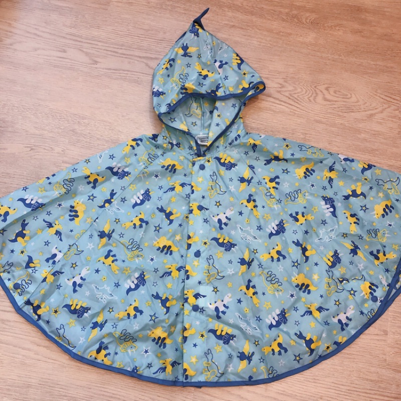 日本購入 兒童恐龍造型斗蓬 雨衣