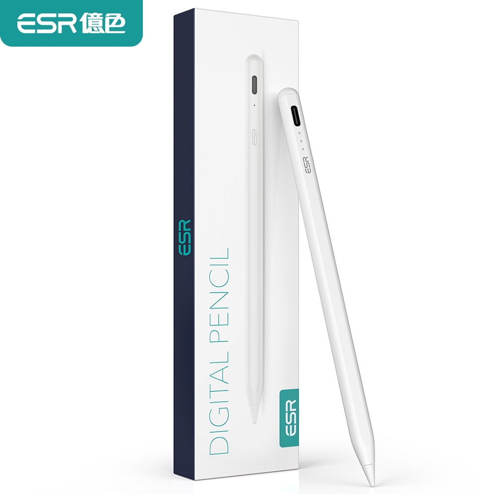 ESR億色 iPad專用電容式觸控筆 樹脂筆尖款  贈可替換筆頭