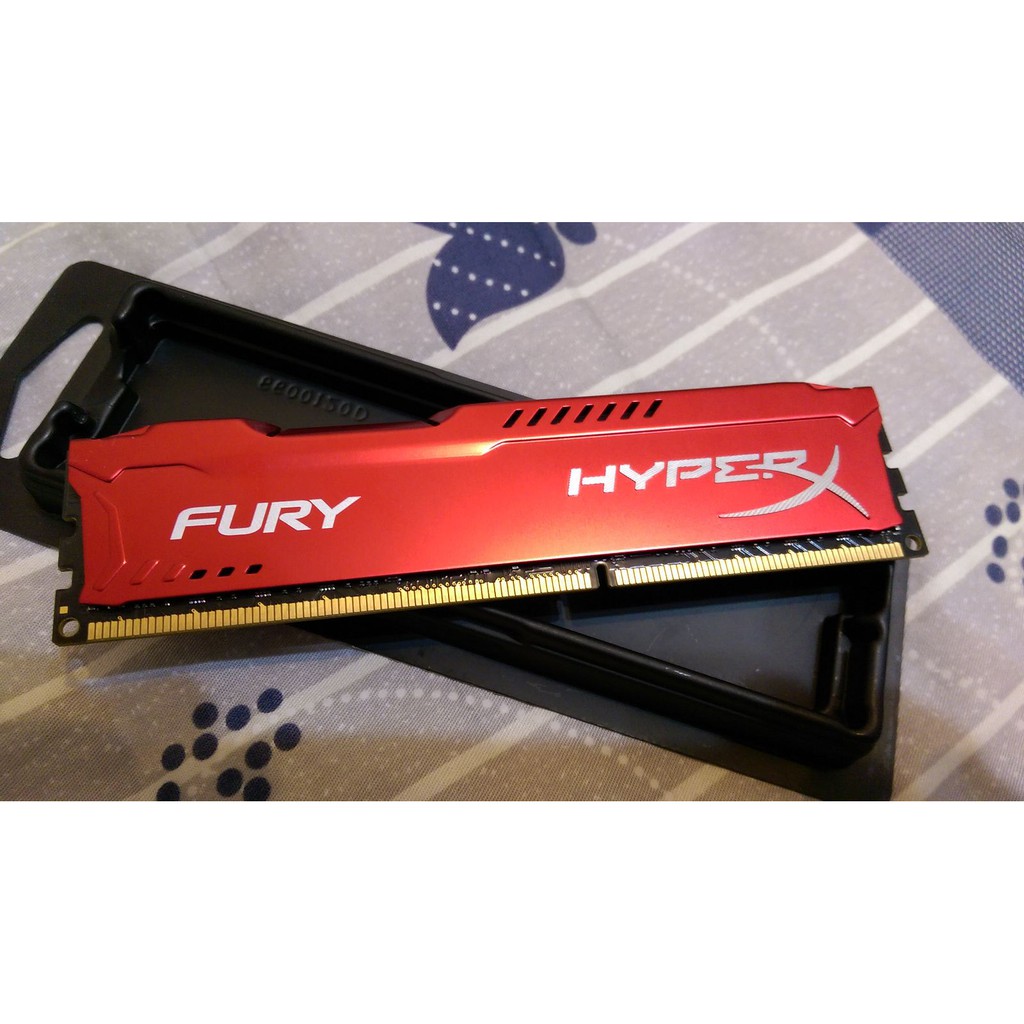 金士頓 HyperX FURY DDR3 1866 8G 紅色 X 2條 共16g