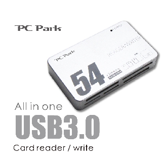 PC Park UX-350 TYPE-C 讀卡機 銀色
