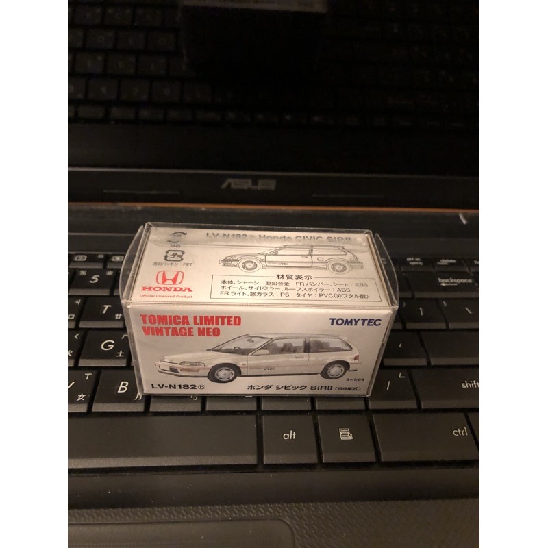 🔥阿瑋的小舖🔥 附贈膠盒 日版 多美 TOMYTEC LV-N182b 白色Honda Civic SIR ef9 喜美