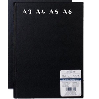 Winsor&Newton Sketchbook 硬皮素描本 膠裝素描本 110g A3 A4 A5 80頁 鋼筆 墨水
