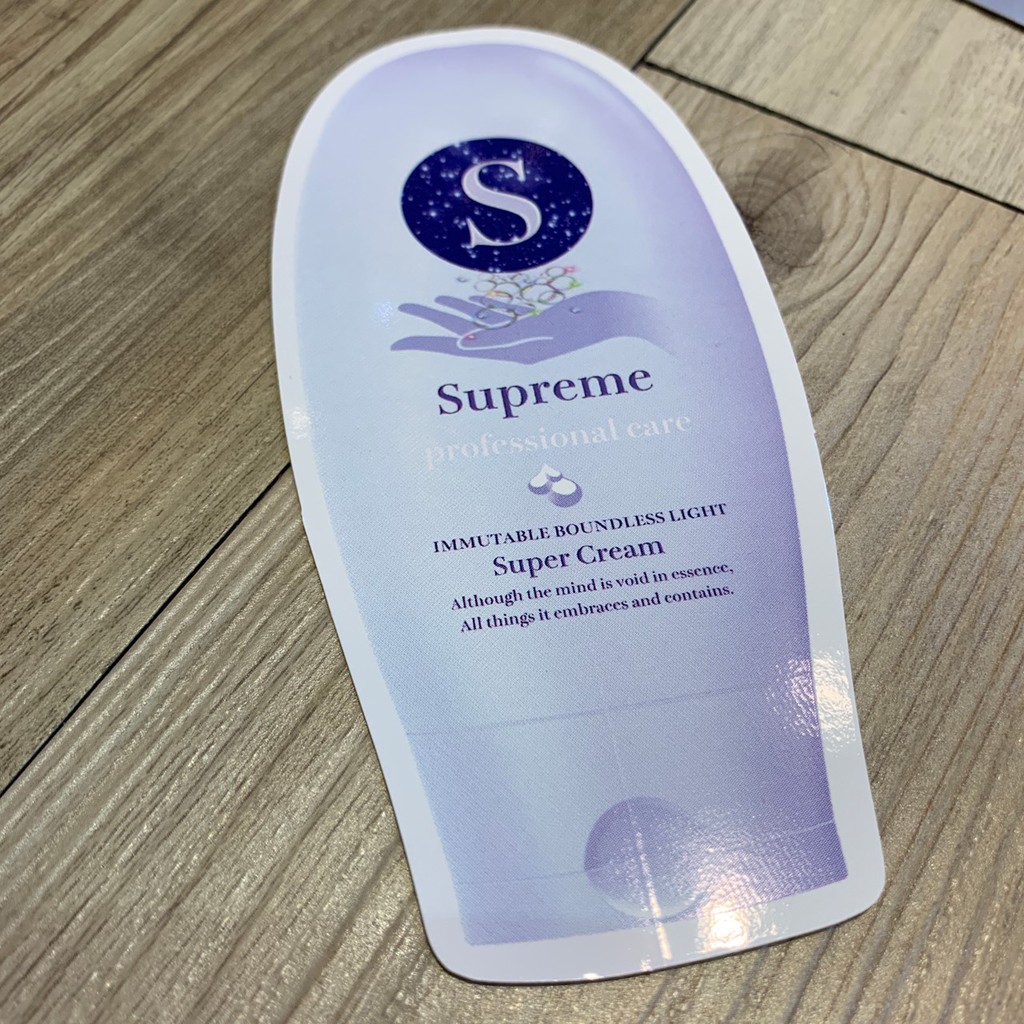 SUPREME 貼紙 2019 FW 首周商品 Super Cream 防水貼紙