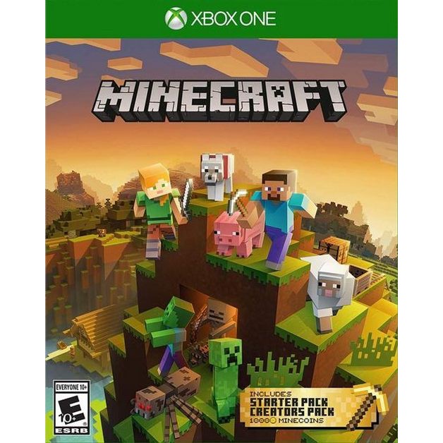 Xbox One 我的世界創作minecraft 中文版含新手套件創作者套件 Master Edition 蝦皮購物