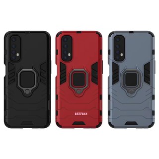 Realme Narzo 30A C11 7 8 5G 適用 鋼鐵俠黑豹 指環手機殼