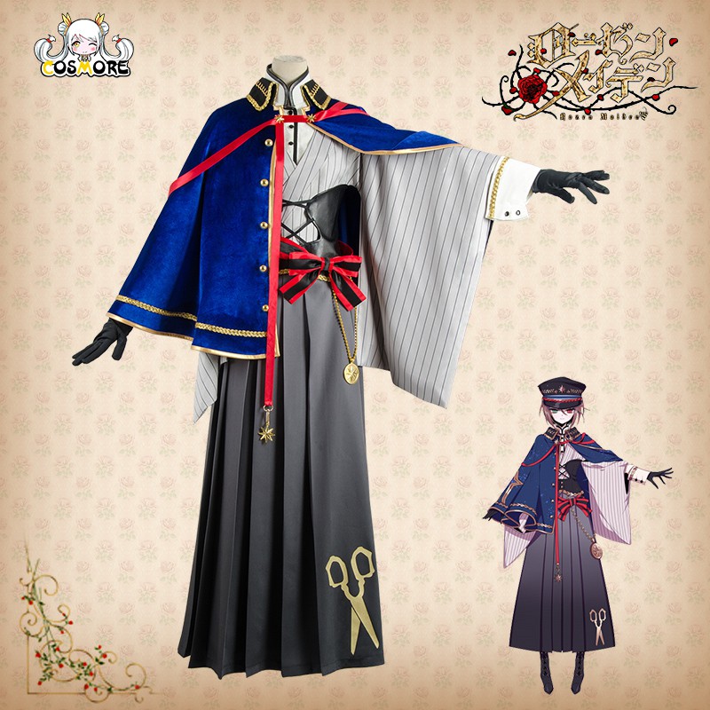 動漫服裝 Cos漫創薔薇少女大正cos服蒼星石十五周年大正浪漫和服cosplay女裝 蝦皮購物
