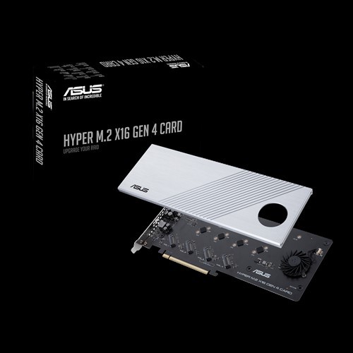 最新品 ASUS 華碩 HYPER M.2 X16 GEN 4 CARD 介面卡