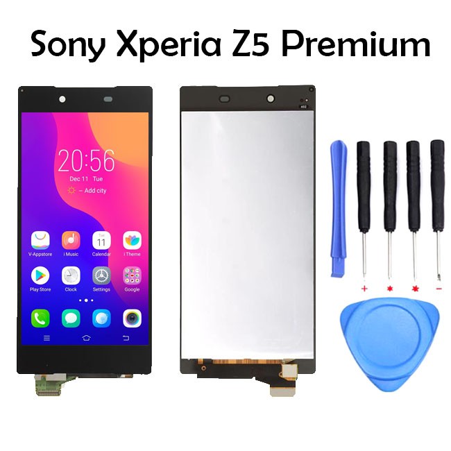適用於sony Xperia Z5 Premium E6853 Lcd 顯示屏觸摸屏數字化儀傳感器配件 蝦皮購物