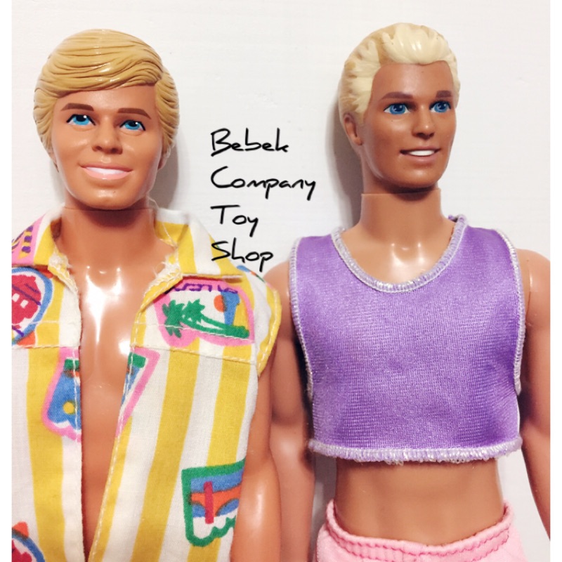 80s Mattel Vintage barbie ken dolls 古董玩具 絕版 芭比娃娃 肯尼 二手玩具 老芭比
