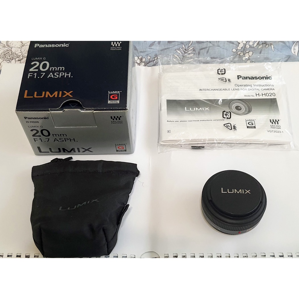 Panasonic LUMIX G 20mm f/1.7 一代  vm3rup4bj6專屬賣場