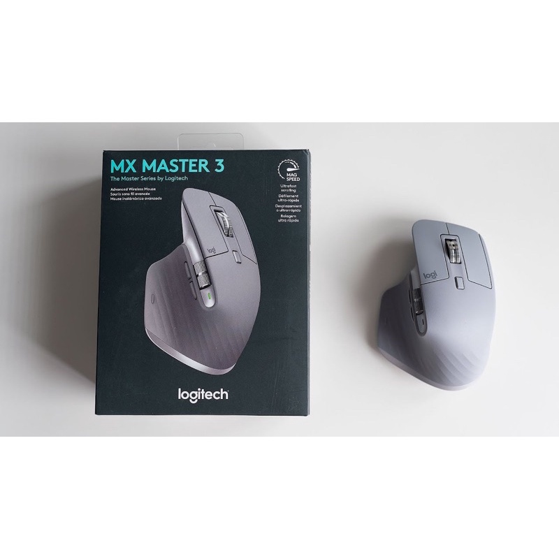 Logitech MX Master 3 灰色 限量 羅技 無線滑鼠