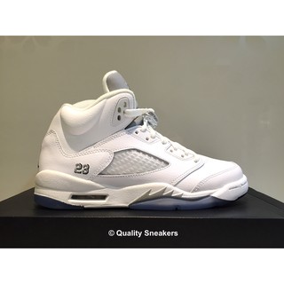 Quality Sneakers - Nike Air Jordan 5 Retro Metallic Silver 白銀 冰底 136027 130