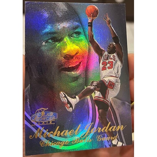 NBA 球員卡 Michael Jordan MJ 1997-98 Flair Showcase Row 3