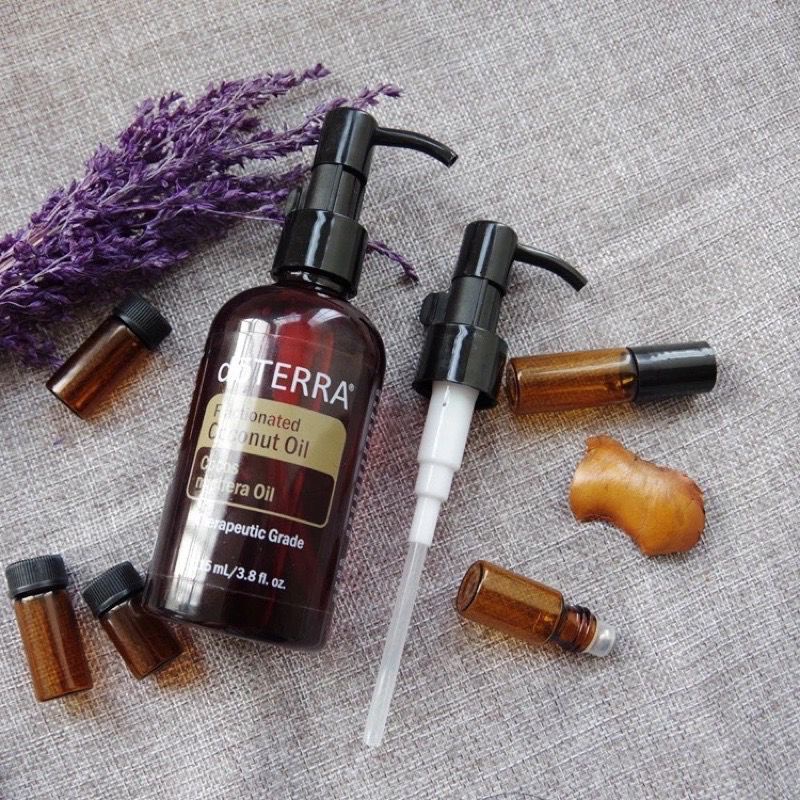 【國際香氛】dōTERRA多特瑞分餾椰子油30ml*6瓶 115ml椰子油附壓頭 稀釋基底油 按摩油原廠公司貨 現貨
