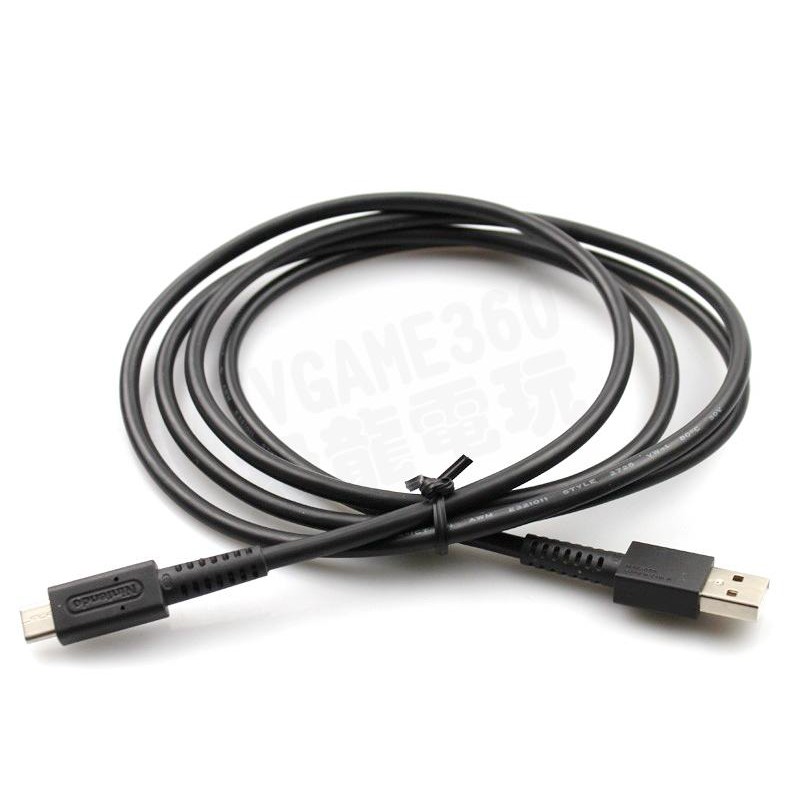 【二手商品】任天堂 SWITCH NS 原廠 PRO手把充電線 USB TYPE-C 充電線 傳輸線 HAC-010