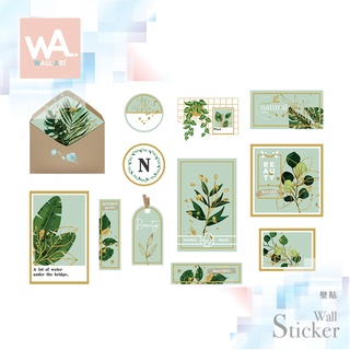 Wall Art 臺中門市現貨 北歐無痕設計壁貼 防水桌布 餐廳室內佈置 綠意植物 相框相片牆 清新 網美風 92066