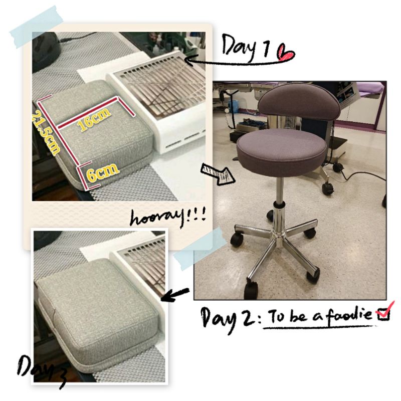 台灣製造：超優質感貓爪皮美容椅，美睫椅，SPA足椅，吧檯椅，櫃檯椅加兩個手枕優惠套裝免運組合