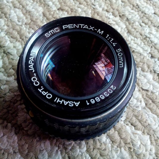 Pentax smc 50mm f1.4 大光圈銘鏡 Canon Nikon Sony 轉接首選
