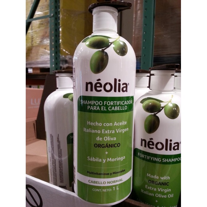 加拿大進口 Neolia 橄欖油萃取洗髮精-無矽靈(1000ml/瓶)