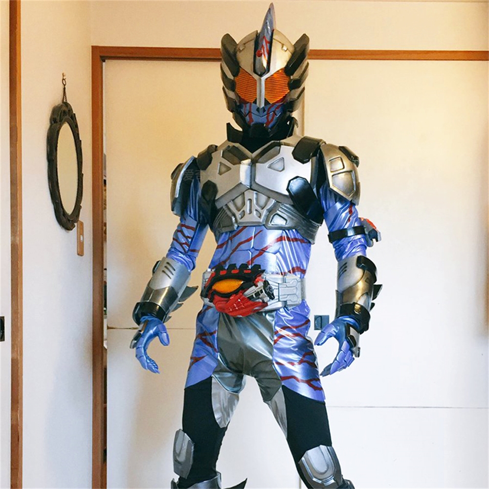 不二模趣旗艦店 假面騎士 Diy自製 假面騎士皮套製作 可穿戴盔甲 模型道具新種假面騎士皮套可穿戴頭盔擺件盔甲手工ev 蝦皮購物
