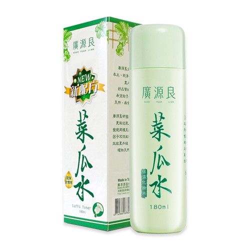 廣源良 新配方菜瓜水(180ml) 化妝水／絲瓜水【小三美日】D063626