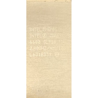 Intel® Core™2 雙核心處理器 E6600