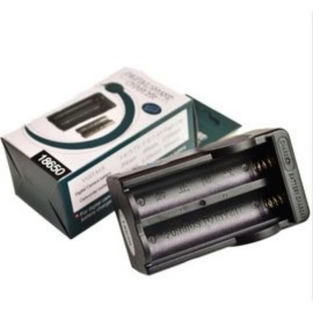 ♋高級彩盒裝 鋰電池18650專用 智能全自動專用單雙排槽充電器 單通道充電 可充平♎尖頭電池