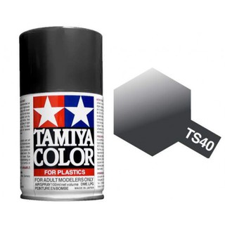 【模界模型】TAMIYA 田宮噴漆 TS-40金屬黑色