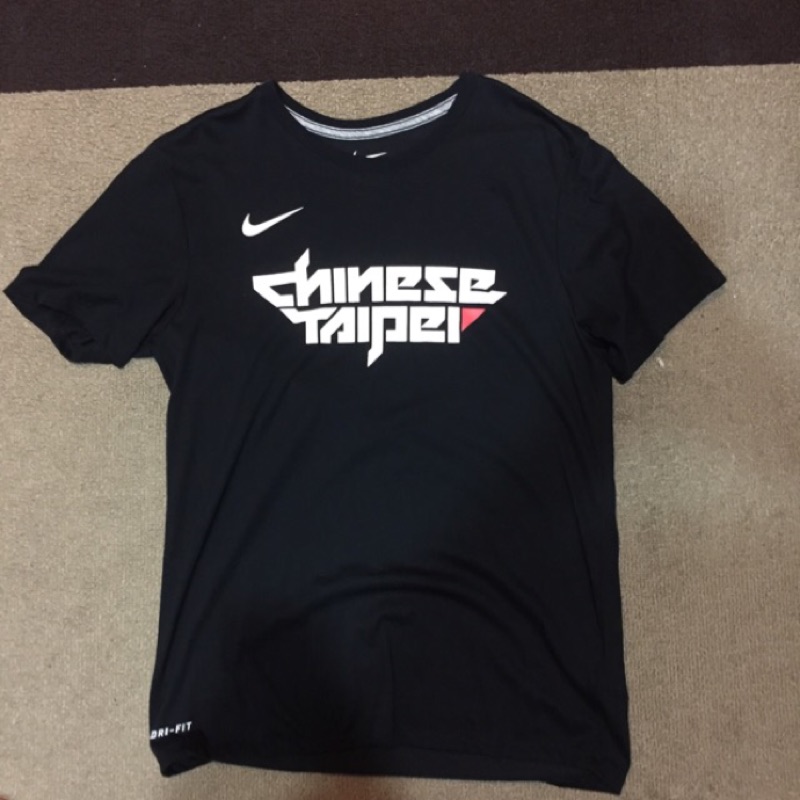 中華台北 Nike Chinese Taipei  t-shirt 短袖
