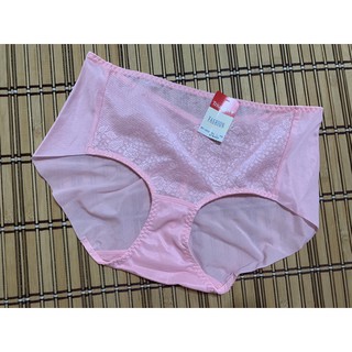 黛安芬~87-303 粉紅/淺綠/黃色平口無痕褲（ M/L/EL )