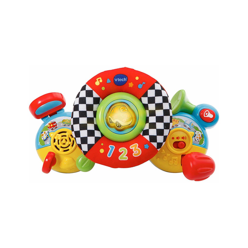 《🔥免運🔥》🇬🇧英國代購 VTECH 寶寶帥氣方向盤 推車玩具
