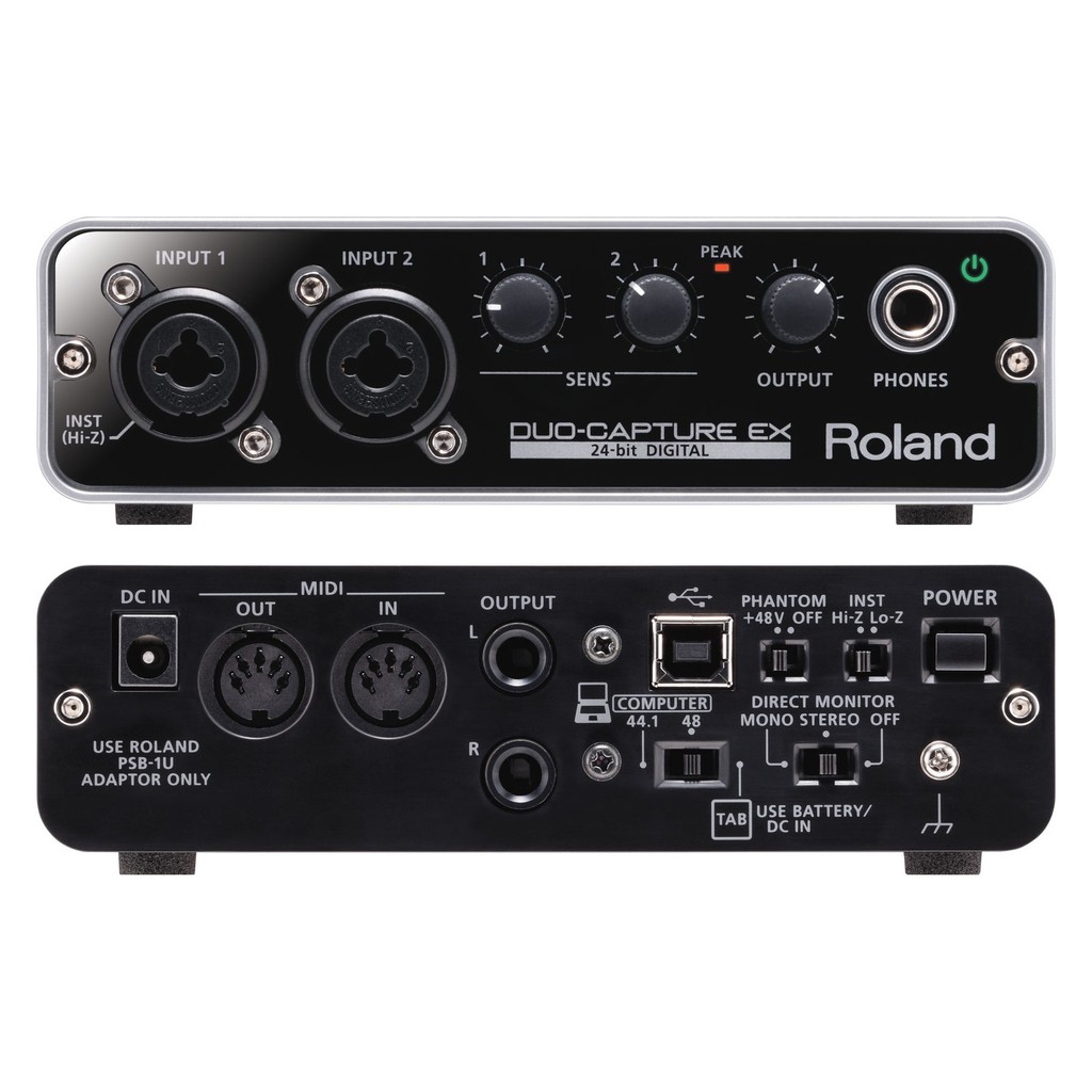 【好聲音樂器】全新 現貨 Roland UA-22 錄音介面 日本原裝