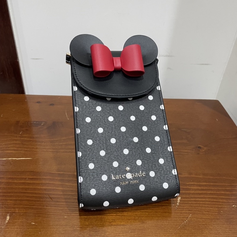 🌟在途中🌟Kate Spade 米妮 手機包 迪士尼 Disney 斜背包 側背包 ks 卡包