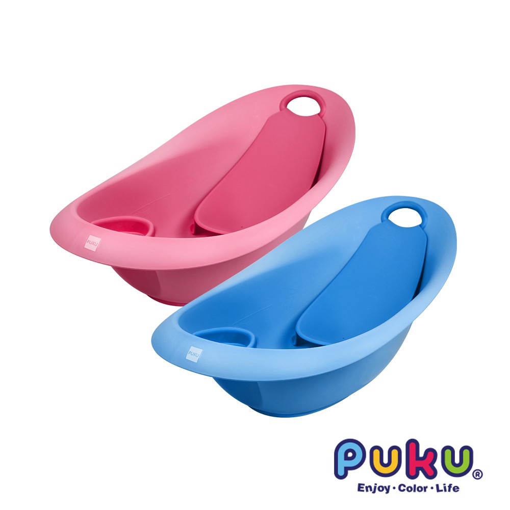 PUKU藍色企鵝 VOGUE帆船浴盆(兩色)
