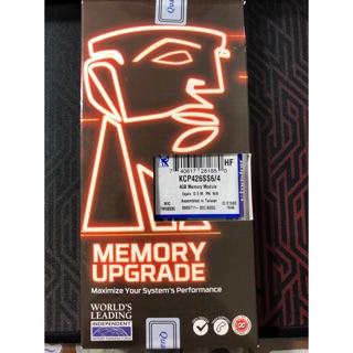 （全新未拆，歡迎議價便宜賣）Kingston 4GB DDR4 2666 品牌專用筆記型記憶體(KCP426SS6/4)