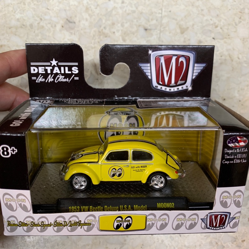 M2 1/64 Mooneyes 1953 VW Beetle 金龜車