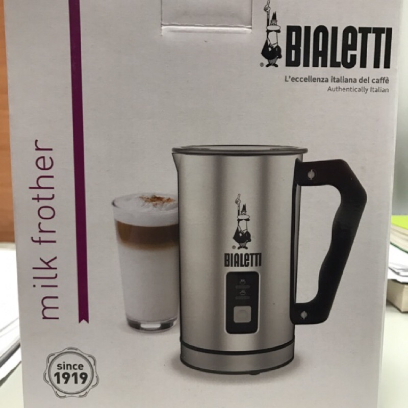 BIALETTI 比亞樂堤 義大利百年品牌 冰熱兩用電動奶泡杯 打奶泡器 奶泡機(保固內)