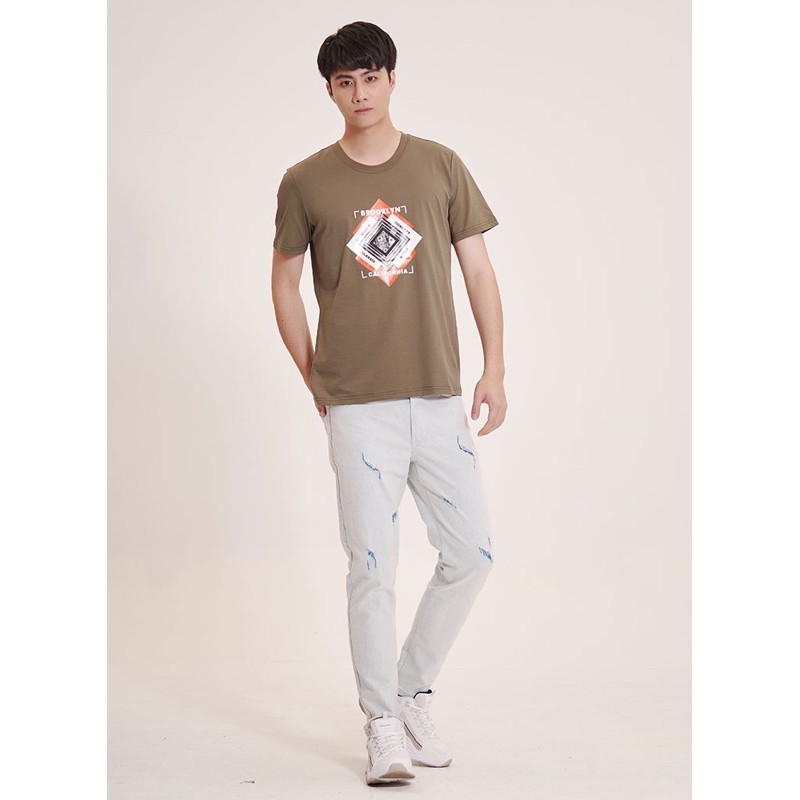 🦄GOES CLUB 男款⚡️ 韓版時尚潮流圖文印花個性T恤-2色 白/綠 ❤️特價NT$1380