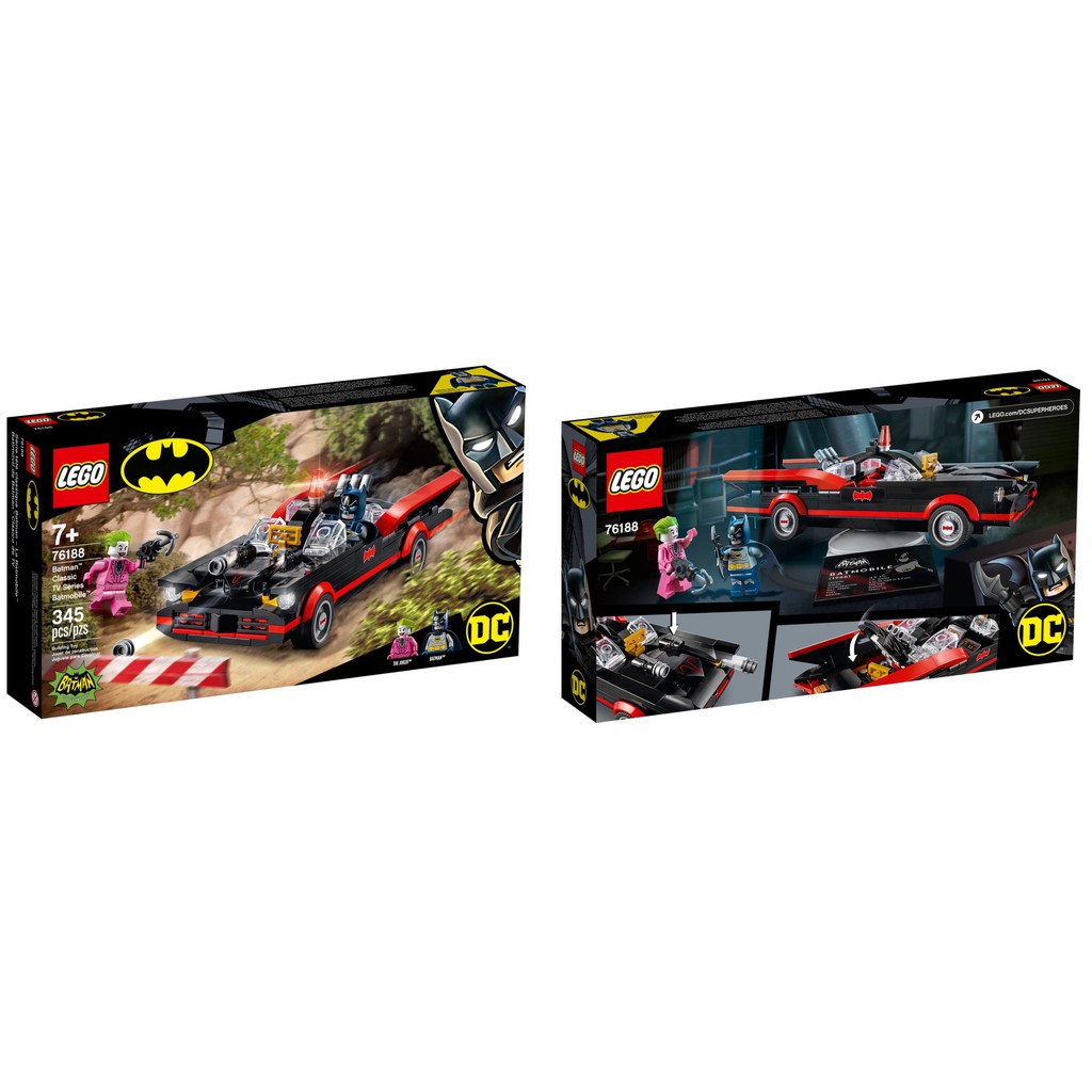 現貨 LEGO 76188 DC 蝙蝠俠 系列  經典電視影集蝙蝠車  全新未拆 公司貨