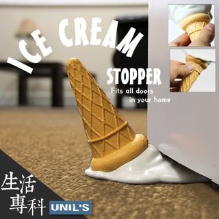 《生活專科》現貨🔜空運直送🛫盒裝！英國thumb up! ICE CREAM 融化冰淇淋 門擋 甜筒 創意交換 生日禮