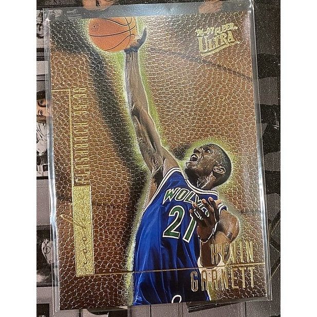 NBA 球員卡 Kevin Garnett 1996-97 Ultra Rookie Flashback